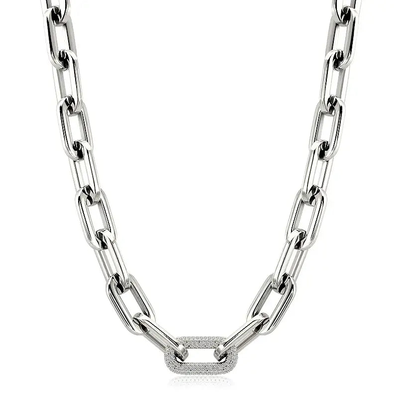 Dream Chaser Pave Link Necklace