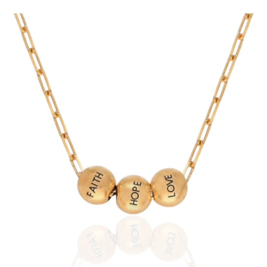 Eternal Connections Custom Name Bead Necklace - Personalized Jewelry