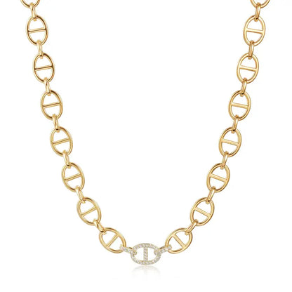 Eternal Link Necklace - 18k Gold - Jewelry
