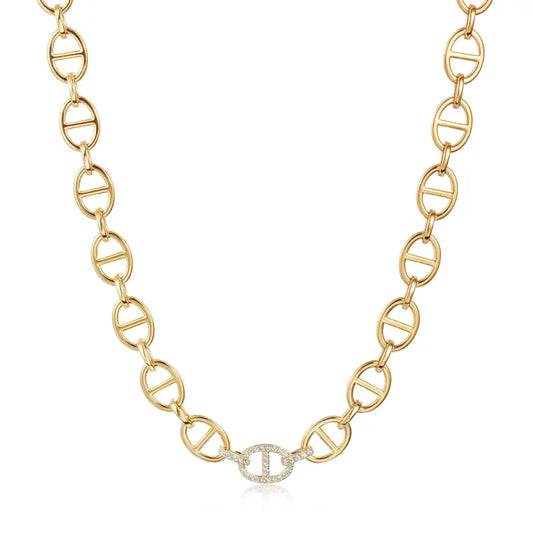 Eternal Link Necklace - 18k Gold - Jewelry