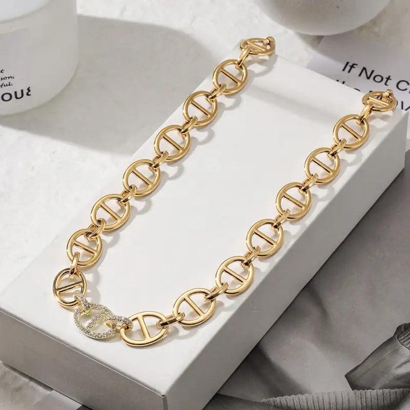 Eternal Link Necklace - 18k Gold - Jewelry