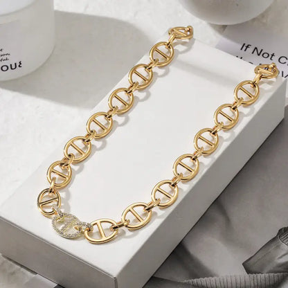 Eternal Link Necklace - 18k Gold - Jewelry