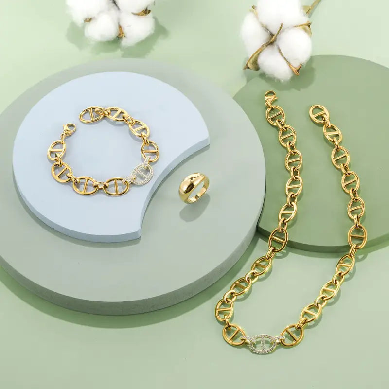 Eternal Link Necklace - 18k Gold - Jewelry