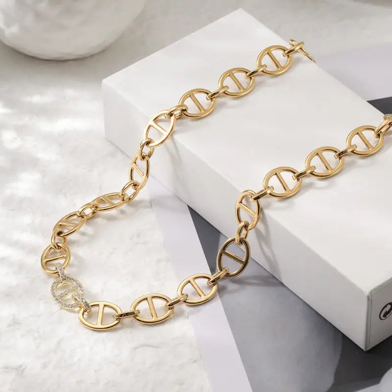 Eternal Link Necklace - 18k Gold - Jewelry