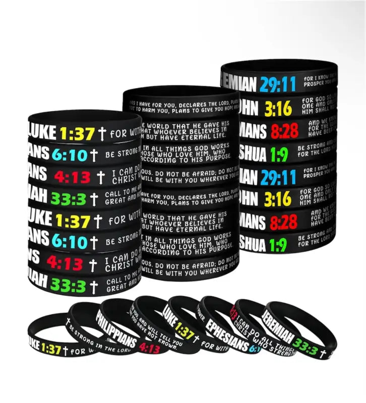 Faith Fuel Wristbands: Light Pack (Guidance & Wisdom) - Jewelry