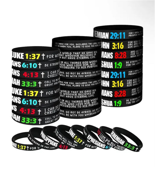 Faith Fuel Wristbands: Light Pack (Guidance & Wisdom) - Jewelry