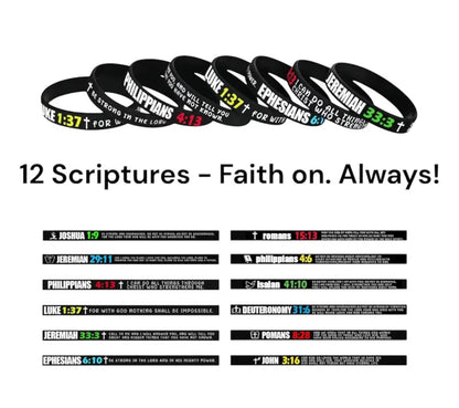 Faith Fuel Wristbands: Light Pack (Guidance & Wisdom) - Jewelry