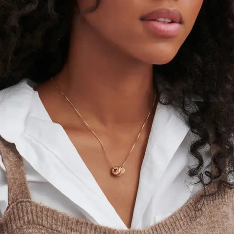 Faith, Hope & Love Engraved Necklace