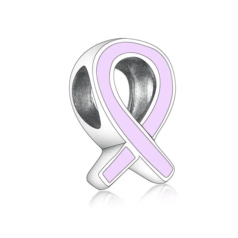 Fit Original Charm Bracelet 925 Silver Hope Faith Pink Breast Cancer Awareness Strength Inspirational Bead For Making