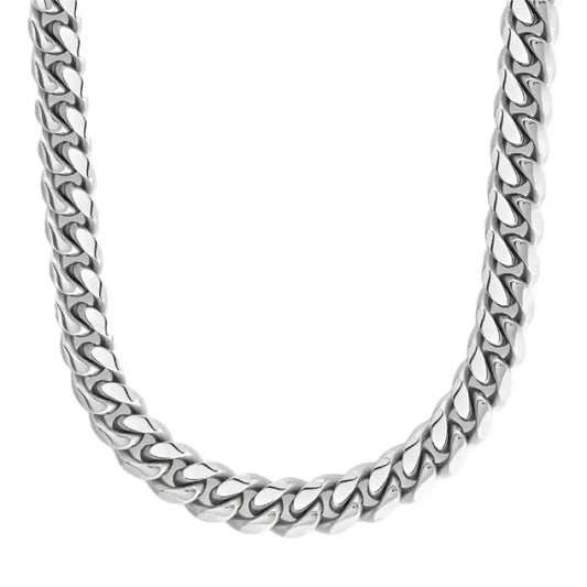 Forge Luxe Cuban Chain Necklace 10mm - Jewelry