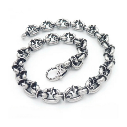 The Forged Nail Stainless Steel Necklace 16mm - 20in - Jewelry