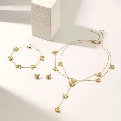 Freedom Bloom Necklace - 14K Gold Plated - Jewelry