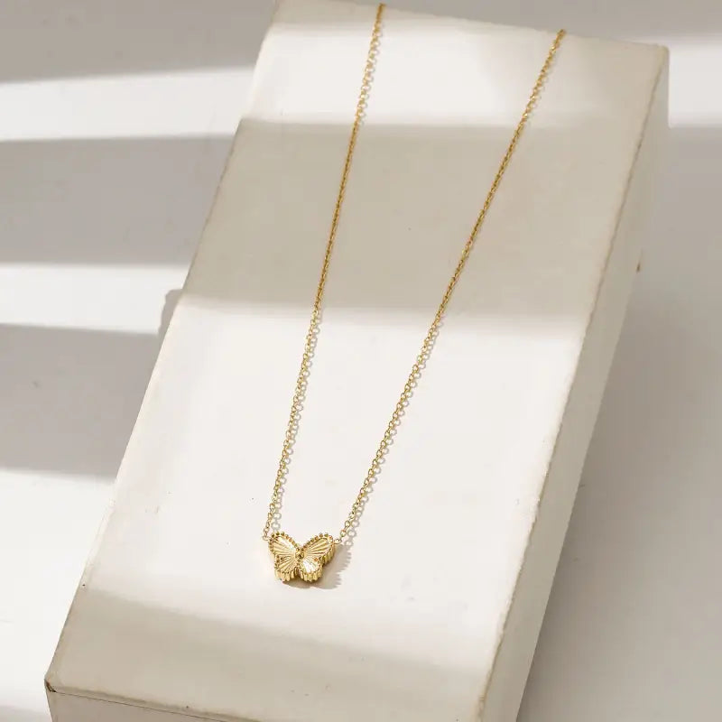 Freedom Bloom Necklace - 14K Gold Plated - Jewelry