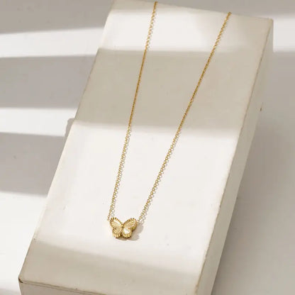 Freedom Bloom Necklace - 14K Gold Plated - Jewelry