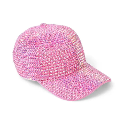 Glittering Full Rhinestone Baseball Cap