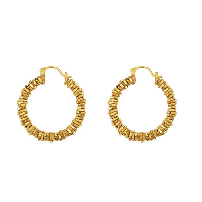 Golden Harvest Hoops - Small - Jewelry