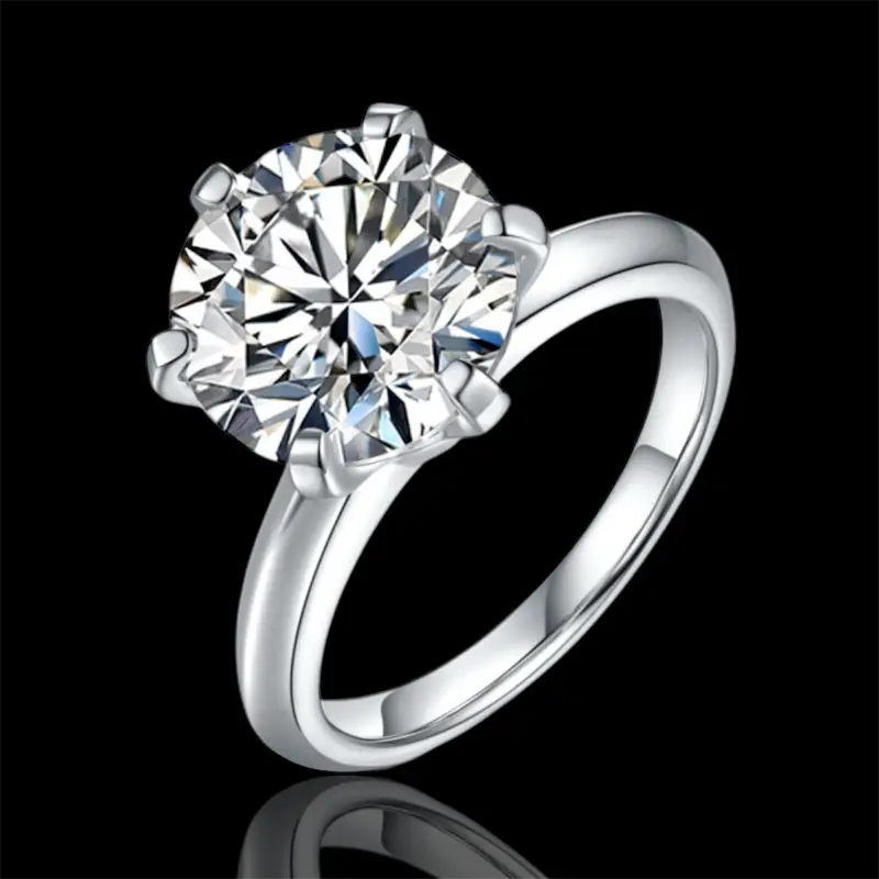 Hannah Moissanite Ring - Jewelry