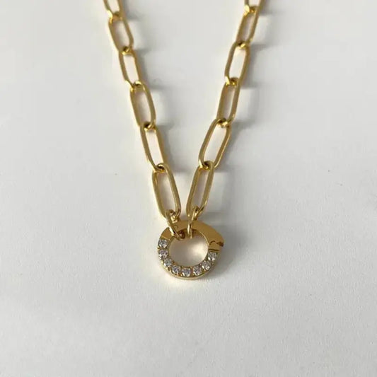 Haven Links Paperclip Necklace Jewelry