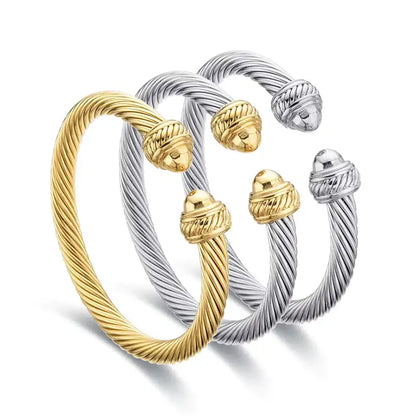 The Haven Twist Bangle Bracelet - Jewelry