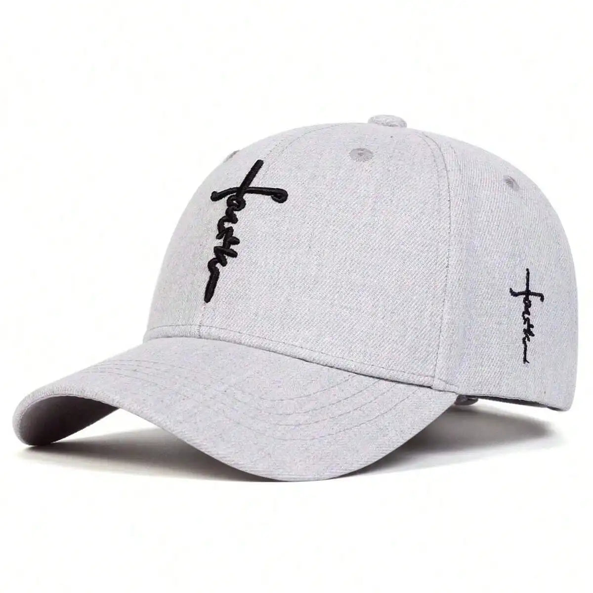 Fashion Faith Embroidery Baseball Cap Men Women Spring Summer Sun Hats Cotton Snapback Hat Unises Hip Hop Trucker Caps