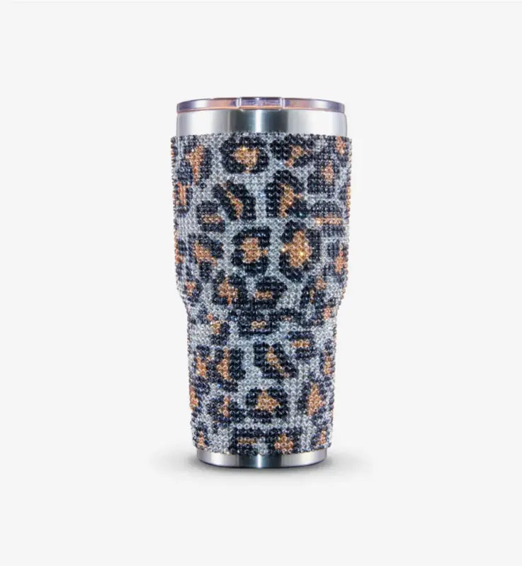 Leopard Heat Brew Keeper - 30oz - Tumbler