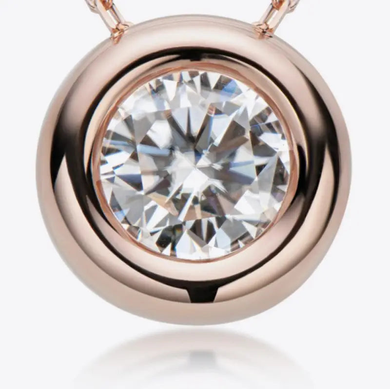 Mabel Moissanite Pendant Necklace - Jewelry