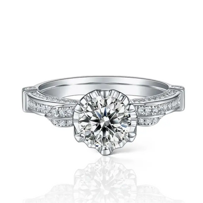 Martha Moissanite Ring - Jewelry