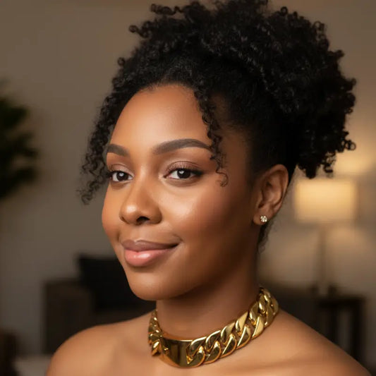 Mega Luxe Cuban Chain Link Necklace 31mm - Personalized Jewelry