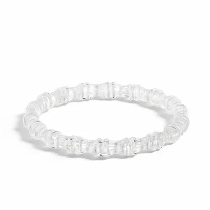 Mini Lucite Luxe Bamboo Bangles - Jewelry