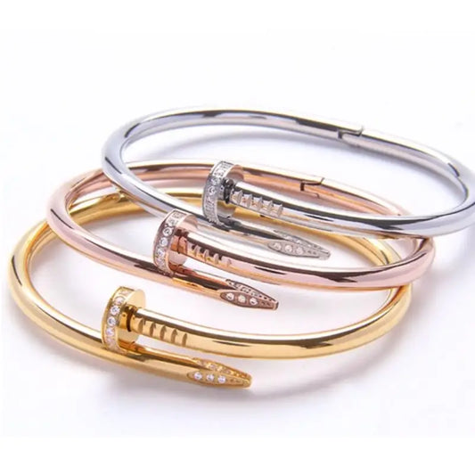 Modern Grace Nail Bangle - Jewelry