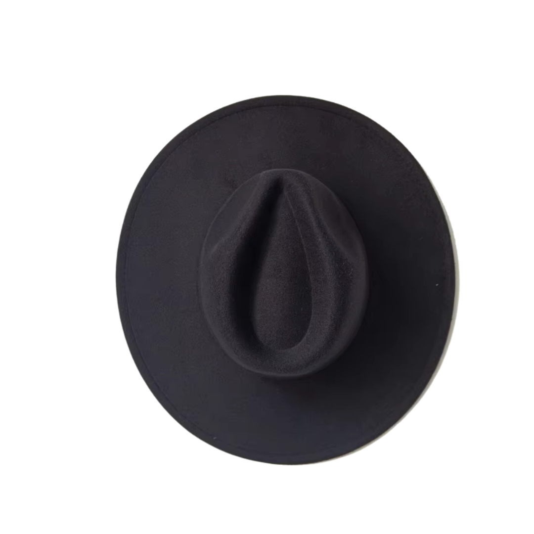 Multi-Color Women’s Fedora Hat - Black