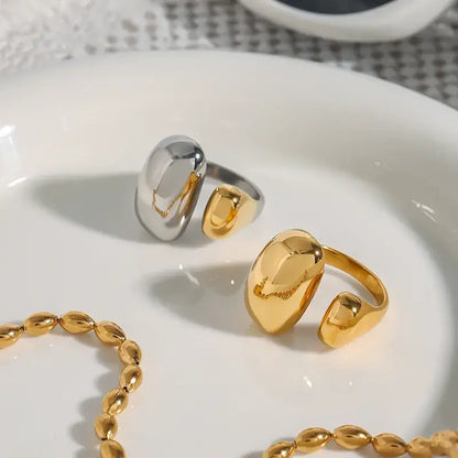 Oval Chunky Ring - Jewelry