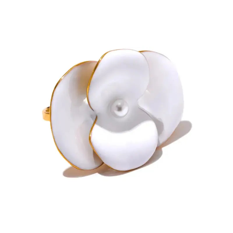 Petal Grace Ring - Gold - Jewelry