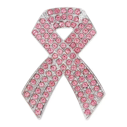 Pink Ribbon Awareness Brooch - Set of 10 - Jewelry