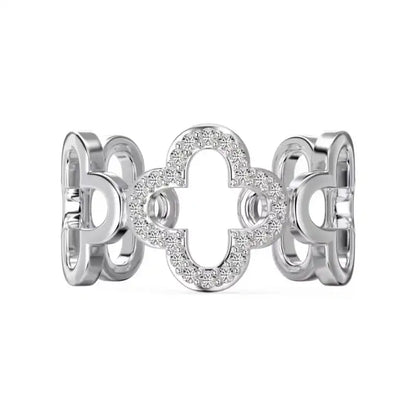 ✨ Radiant Clover Band - Jewelry