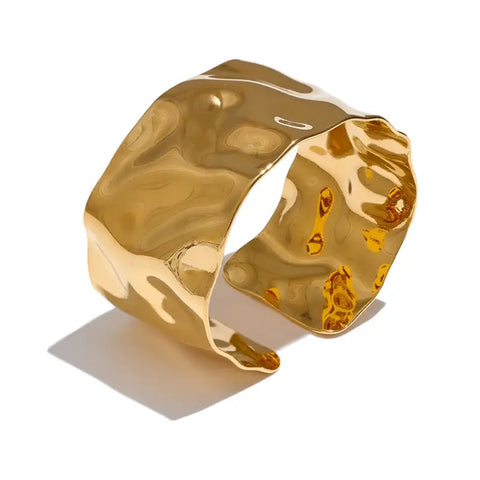 Rippled Cuff Bangle