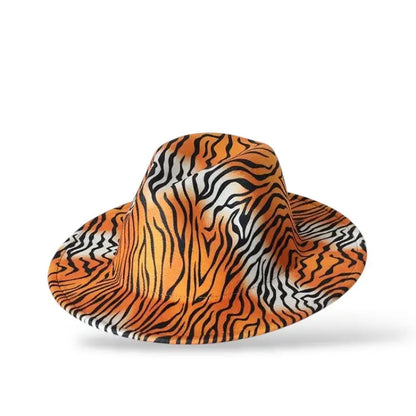 Savanna Luxe Animal Print Fedora