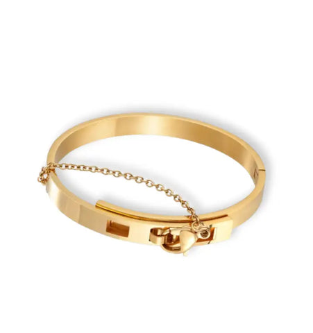 Secure Chain Clasp Bangle