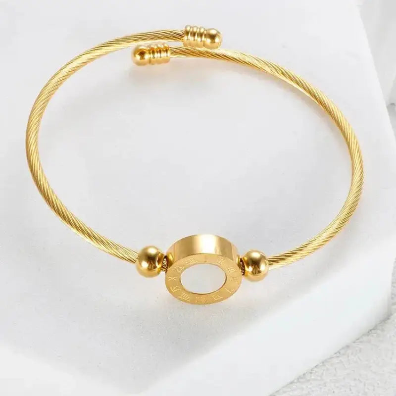 Serenity Spin Designer Bangle Bracelet