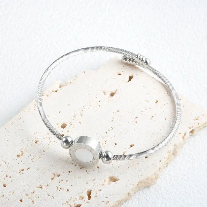 Serenity Spin Designer Bangle Bracelet