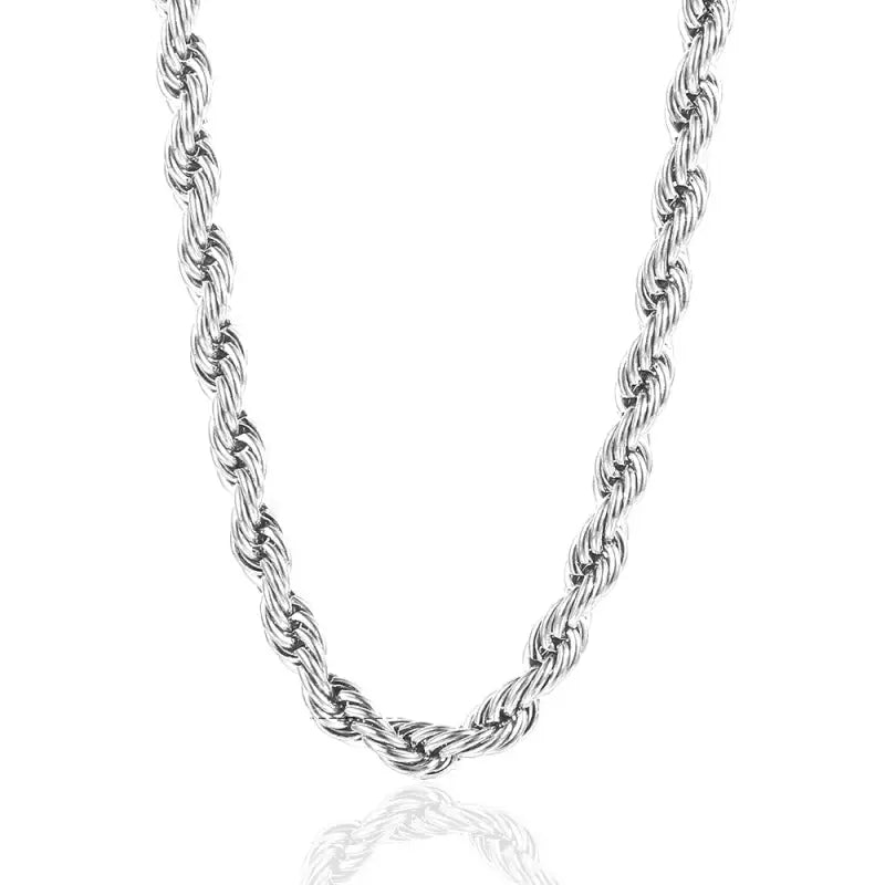 Strength in Every Strand – Classic Rope Chain Necklace - Jewelry