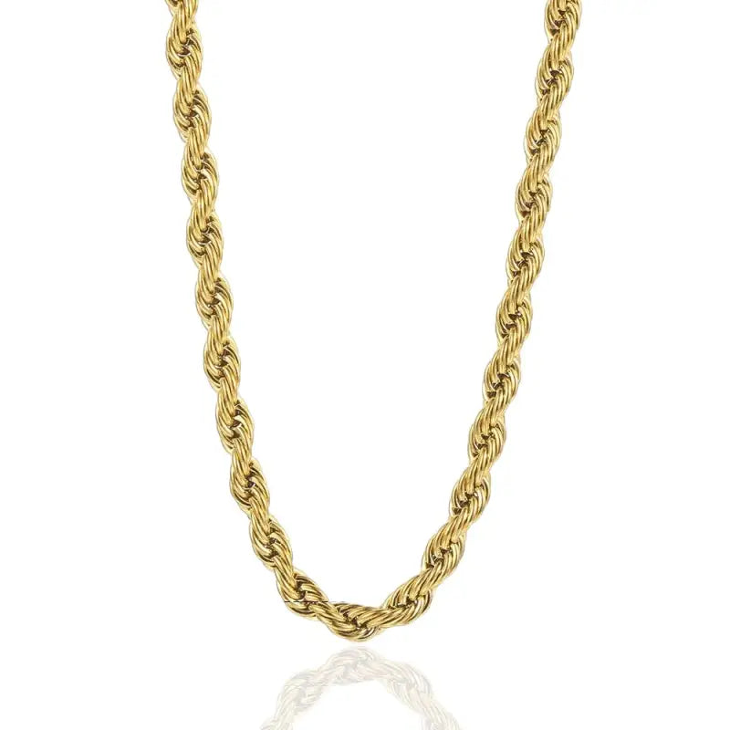 Strength in Every Strand – Classic Rope Chain Necklace - Jewelry
