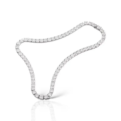 Tennis Moissanite Necklace 5mm