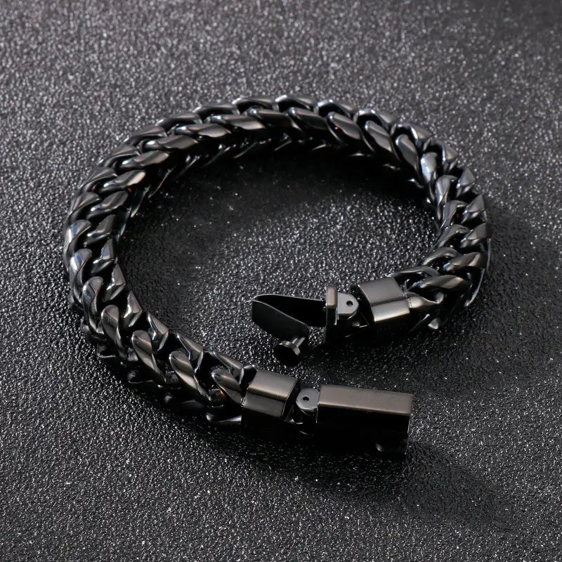 Titan Link Chunky Stainless Steel Bracelet