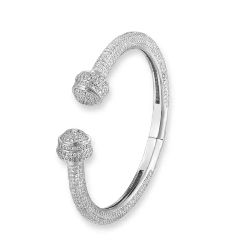 The Torch Crown Bangle - Bracelet & Ring - Jewelry
