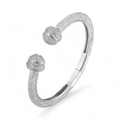 The Torch Crown Bangle & Ring - Bracelet - Jewelry