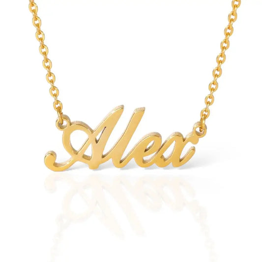 Traditional Personalized Name Necklace