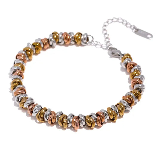 Triple Hue Elegance Bracelet