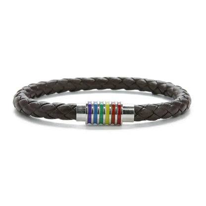 🌈Unbreakable Promise Bracelet Deep Brown Steel / 7.5in Jewelry