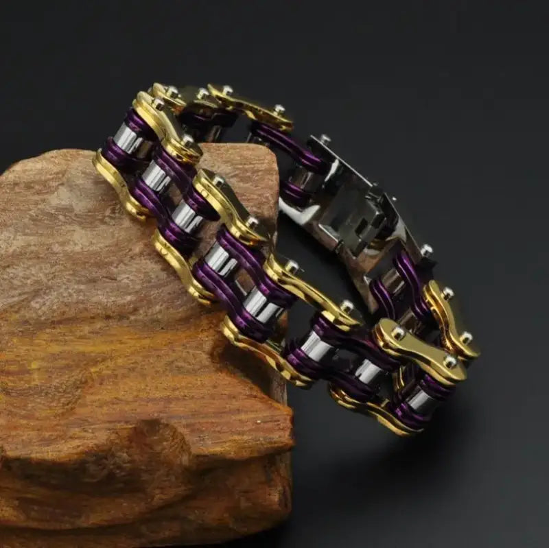 University Cycle Links II Bracelets For Men - Jewelry